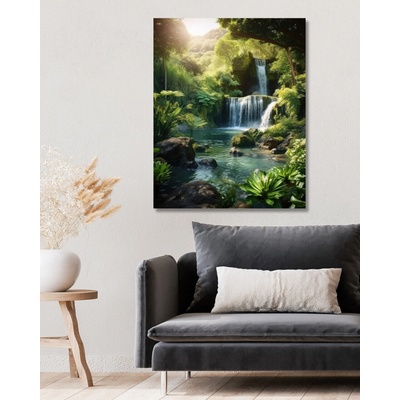 ZUTY Obrazy na stenu - Vodopády Rámovanie: vypnuté plátno na rám, Rozmer: 40x50 cm