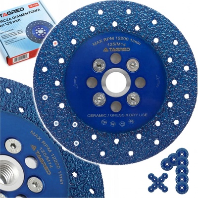 Tagred Diamantový kotouč 125 mm M14 TA1126