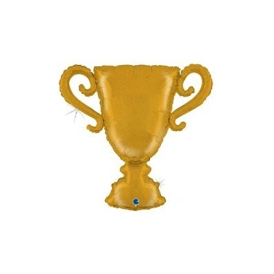 Pohár zlatý 33 84 cm fóliový balónek