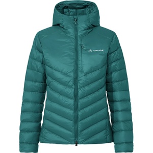 Vaude Дамско пухено яке Vaude Women's Monviso Down Hooded Jacket Down jacket - Dark Fjord Green - размер 42 (EU) (104-6183-0315)