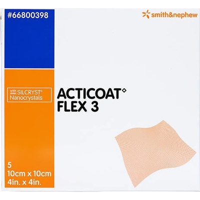 SMITH and NEPHEW Acticoat Flex3 10 cm x 10 cm