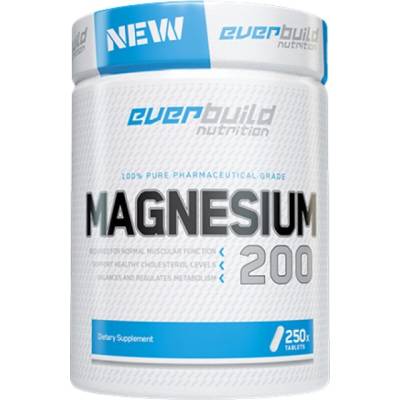 Everbuild Magnesium Citrate 200mg [250 Таблетки]