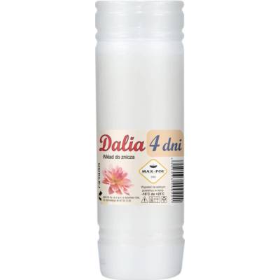SADA 10 KS PARAFÍNOVÝCH NÁPLNÍ DALIA 18CM/96H *3064*0221