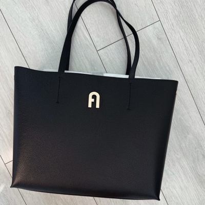 Furla tote shopper čierna