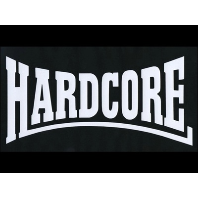 Zádovka HARDCORE bow nápis