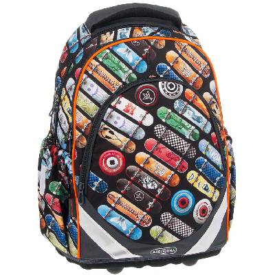 Ученическа раница Ars Una Anatomy M - Rollin Mania, 23 l (54562288)