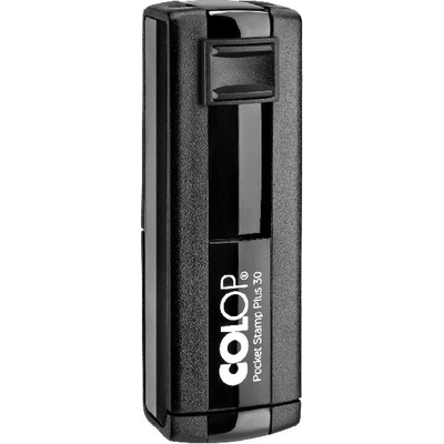 Печат джобен правоъгълен Colop PS Plus 30 Черен (1924057-08-1010130030)