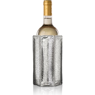 Vacu Vin 38803606 Chladicí obal na víno stříbrný – Zboží Dáma