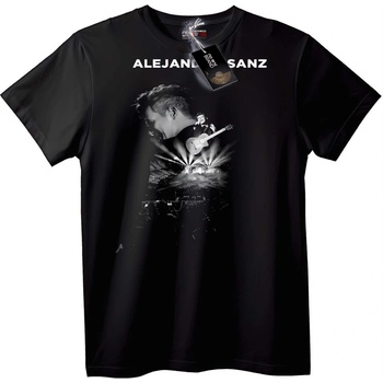 NOONEBRAND Тениска с музика на Alejandro Sanz - XS, White