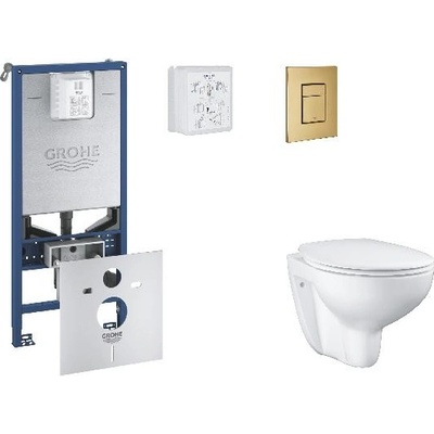 GROHE Rapid SLX s tlačidlom Skate Cosmopolitan SANI11BB4101