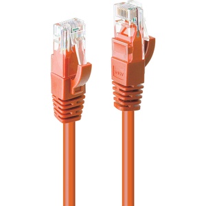 Lindy LNY-48110 : : UTP мрежов кабел, Cat. 6, оранжев, 5.0 м