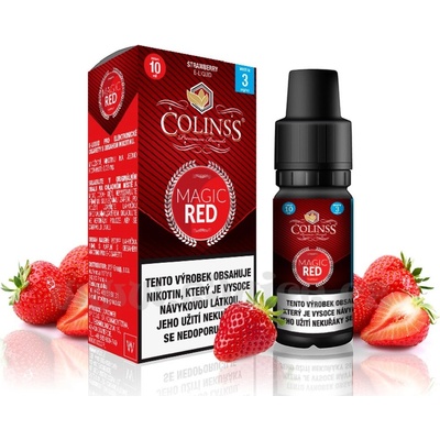 Colinss Magic Red Jahodová směs 10 ml 3 mg