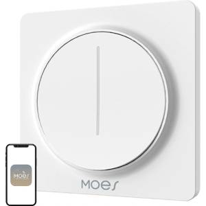 Moes ZS-SY-EUD-WH ZigBee димер (бял) (ZS-SY-EUD-WH-MS)