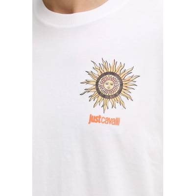 Just Cavalli Памучна тениска Just Cavalli (80OAHT20.CJ500)