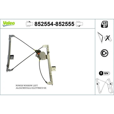Zvedací zařízení oken VALEO 852554