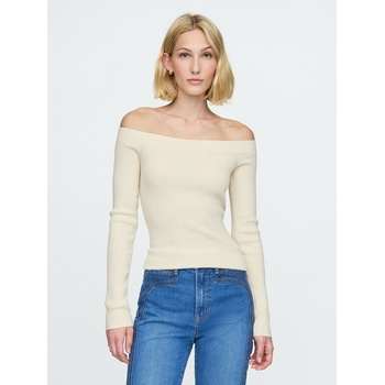 GAP Горна част на пуловер от вълнена смес GAP GAP | Bezhov | ЖЕНИ | XS