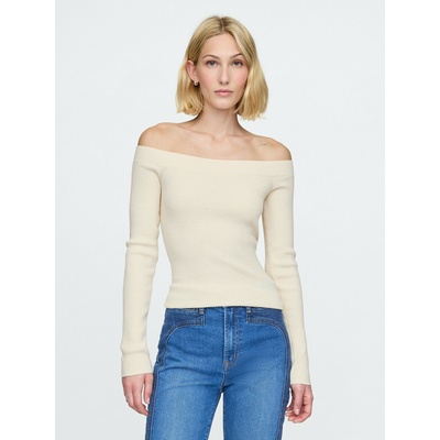 GAP Горна част на пуловер от вълнена смес GAP GAP | Bezhov | ЖЕНИ | XS