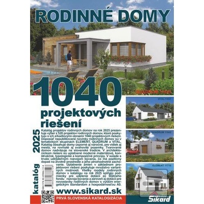 Rodinné domy 2025 - autor neuvedený
