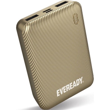 EVEREADY Портативна батерия EVEREADY - Mini, 10000 mAh, златиста (PX10MGD)