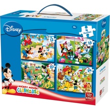 King Mickeyho klubík 12 + 16 + 20 + 24 dílky