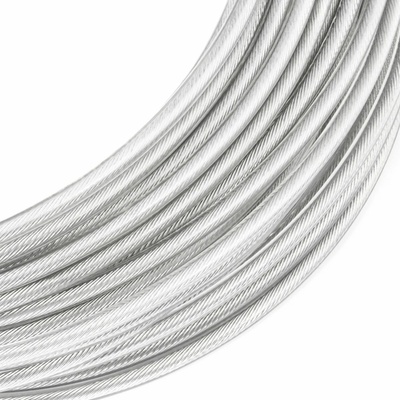 Nerezové lanko s PVC potahem 1,25/2mm 7x7 50m
