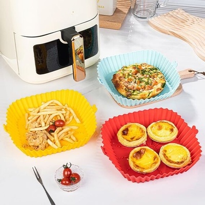 EASYLOCK 3dílná silikonová forma na fritézu, silikonová zapékací miska, příslušenství k fritéze červená – Hledejceny.cz