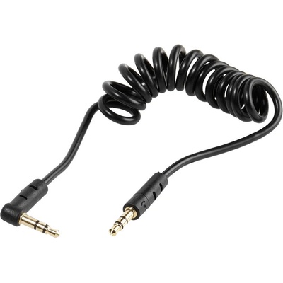 Vivanco Кабел Vivanco - 46206, AUX, 3.5mm/3.5mm, 0.75 m, черен (46206)