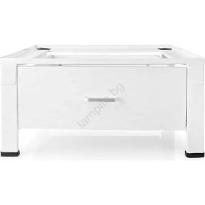 Nedis WAST130WT - Стойка за пералня/сушилня с чекмедже (NE0333)