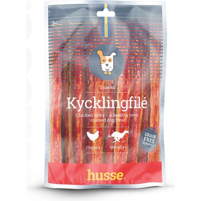 Husse Kycklingfilé | Pamlsky ze sušeného kuřecího masa 100 g
