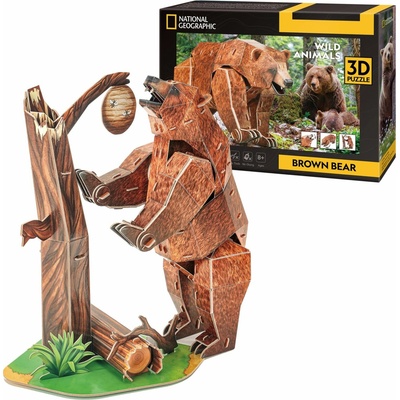 CubicFun 3D puzzle National Geographic: Mořská želva 31 ks