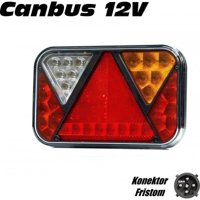 Svítilna Fristom FT-270 sdružená LED 12V, P-BL/BR/KO/CO/RZ, integrovaný kontrolbox, baj5 – Hledejceny.cz