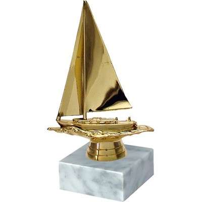Soška PLACHTĚNÍ sportovní pohár 17,9 cm