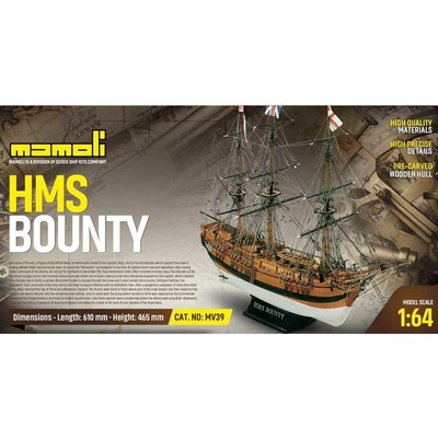 Mamoli Bounty 1787kit KR-21739 1:64
