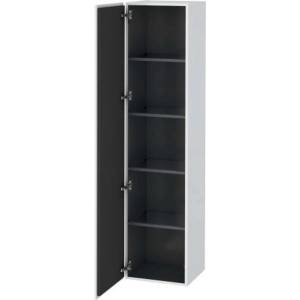 Duravit L-Cube - Висок шкаф 176x40x36 см, панти отляво, бял мат LC1180L1818 (LC1180L1818)