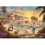 Schmidt Spiele - Puzzle Thomas Kinkade: The Little Mermaid Celebration of Love - 1 000 piese