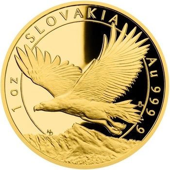 Česká mincovna zlatá uncová minca Orol 2023 proof 1 oz