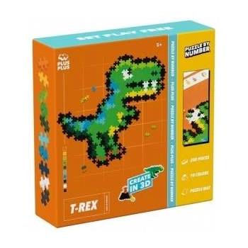 Plus-Plus Plus-plus puzzle by number t-rex - 250 pieces