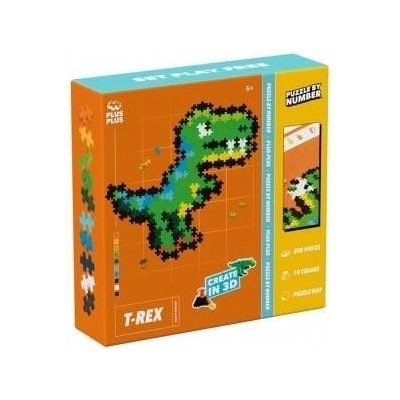 Plus-Plus Plus-plus puzzle by number t-rex - 250 pieces
