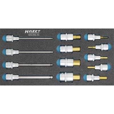 HAZET 63100130 Modul pro nástroje 163 220/13 Adaptér bity 1/2" , TiN povlak, 13 kusů, modul 1/3