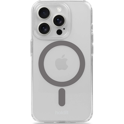 Holdit Гръб Holdit за iPhone 15 Pro, MagSafe Case, Черен (7330985163395)
