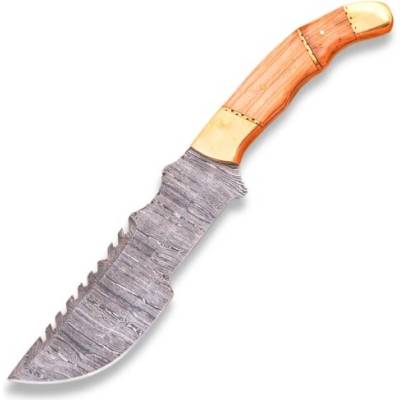 KnifeBoss lovecký damaškový nůž Ranger Olive