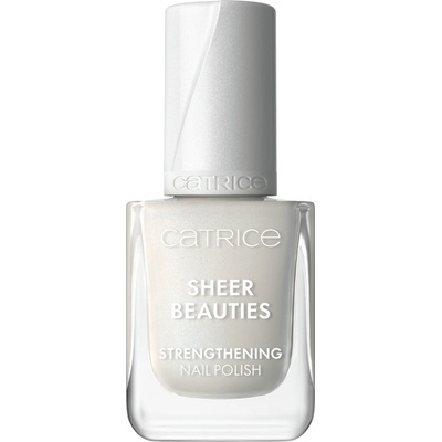 CATRICE lak na nehty zpevňující Sheer Beauties 010 Milky Not Guilty 10.5 ml