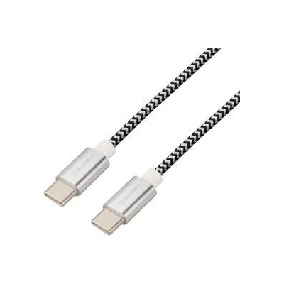 GoGEN USBCC200MM24 USB-C/USB-C, 2m, stříbrný