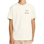 Revolution Мъжка тениска Revolution Printed T-Shirt Club T-shirt - Offwhite (216-8834-0213)