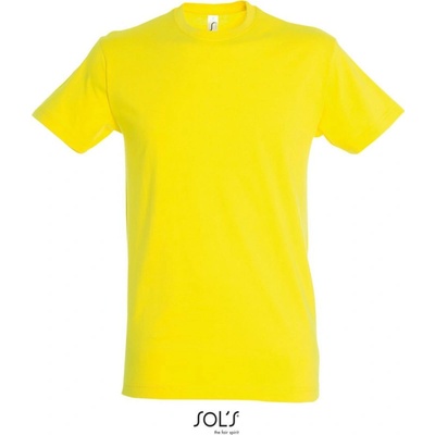 Sol´s Collection tričko Regent krátký rukáv COT-25138033814 citronová