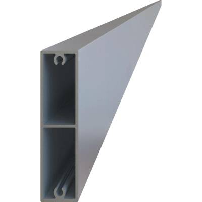 Hliníkový profil, lamela na plotovou výplň 60x16x6000 mm
