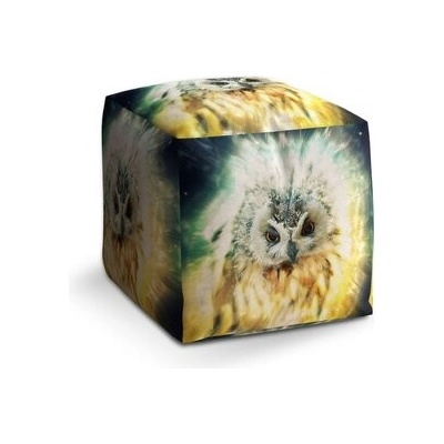 Sablio Taburet Cube Sova: 40x40x40 cm