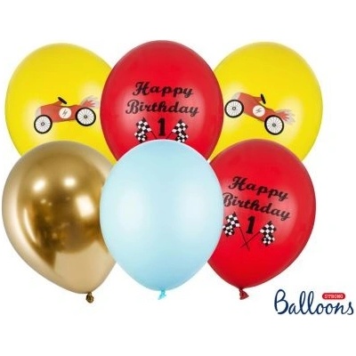 Balóny Happy Birthday mix