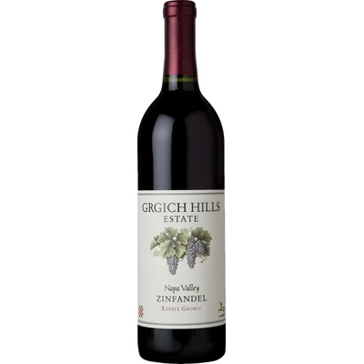 Grgich Hills Zinfandel 2019 Červené 15% 0,75 l (holá láhev)