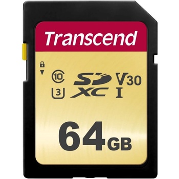 Transcend SDXC 64GB UHS-I U3 TS64GSDC500S